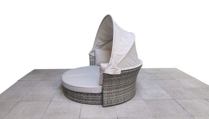 Rattan Lily Modular Daybed with Sunroof in Grey | Lily0015