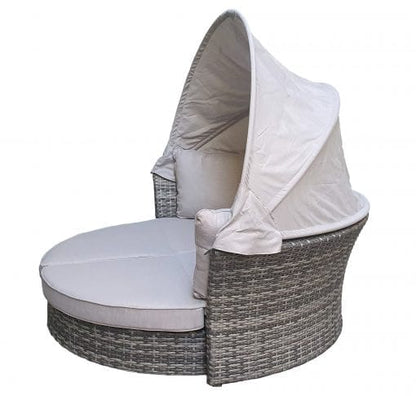 Rattan Lily Modular Daybed with Sunroof in Grey | Lily0015