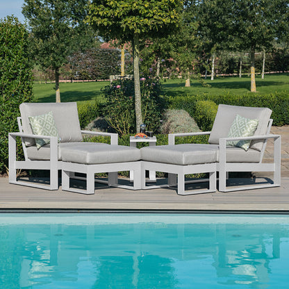 Homeflair - Amalfi Aluminium Lounge Set