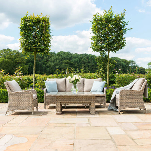 Homeflair - Cotswold Sofa Rattan Dining Set