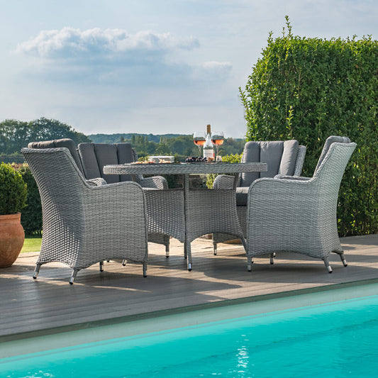 Homeflair - Ascot Rattan Dining Set