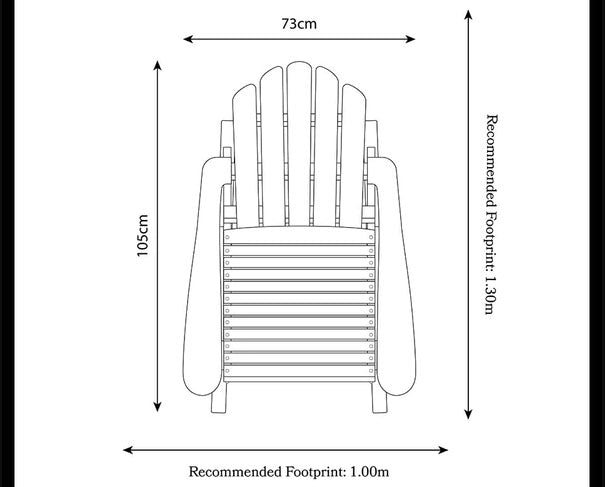 Vermont Rocking Adirondack Chair | VER003 | AMIR