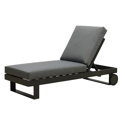 Homeflair - Amalfi Aluminium Sunlounger