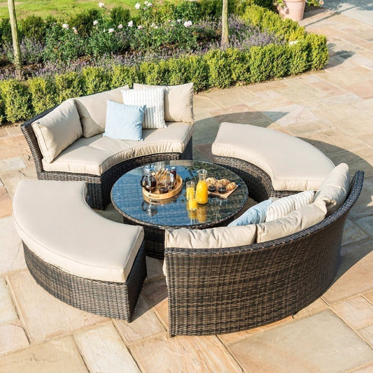 Homeflair - Chelsea Rattan Lifestyle Suite