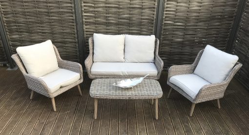 Rattan Danielle 4 Seater Dining Sofa Set Danielle | Dani0158