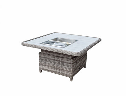 Sarah Corner Dining Sofa with lift table and ice bucket | Sara0392