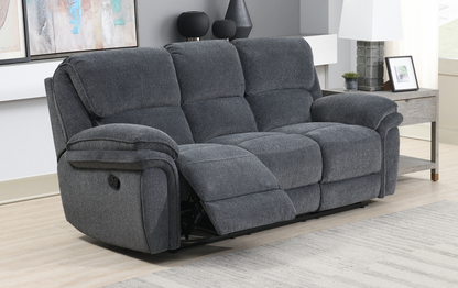 Sasha Fabric Recliner Sofa Collection | Exclusive