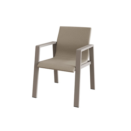 Signture Weave - Venus U shape with two dining chairs + gas firepit table | VENU0464