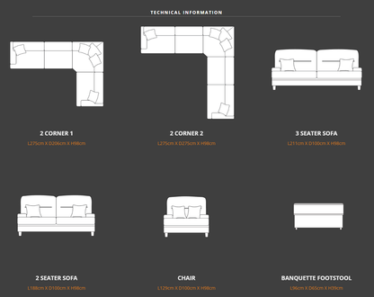 Antigua Fabric Sofa Collection | Lebus Upholstery