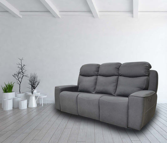 Rocco Fabric Power Recliner Sofa Collection| ESC - Homeflair