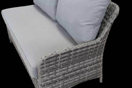 Rattan Ledbury Casual Corner Sofa Set with Lift Table | LEDB128GG - Image 4