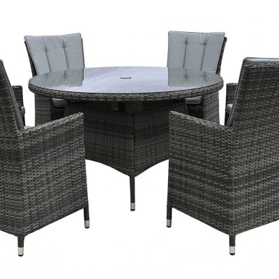 Rattan Amelia Dining Set