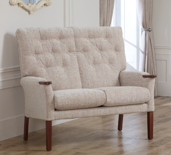 Fabric Bridgwater High Back Chair | Shackletons - Image 6