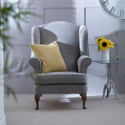 Fabric Arundel Wing Back