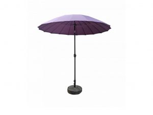 Rattan 2.7m Shanghai Parasol in Purple | Para0321