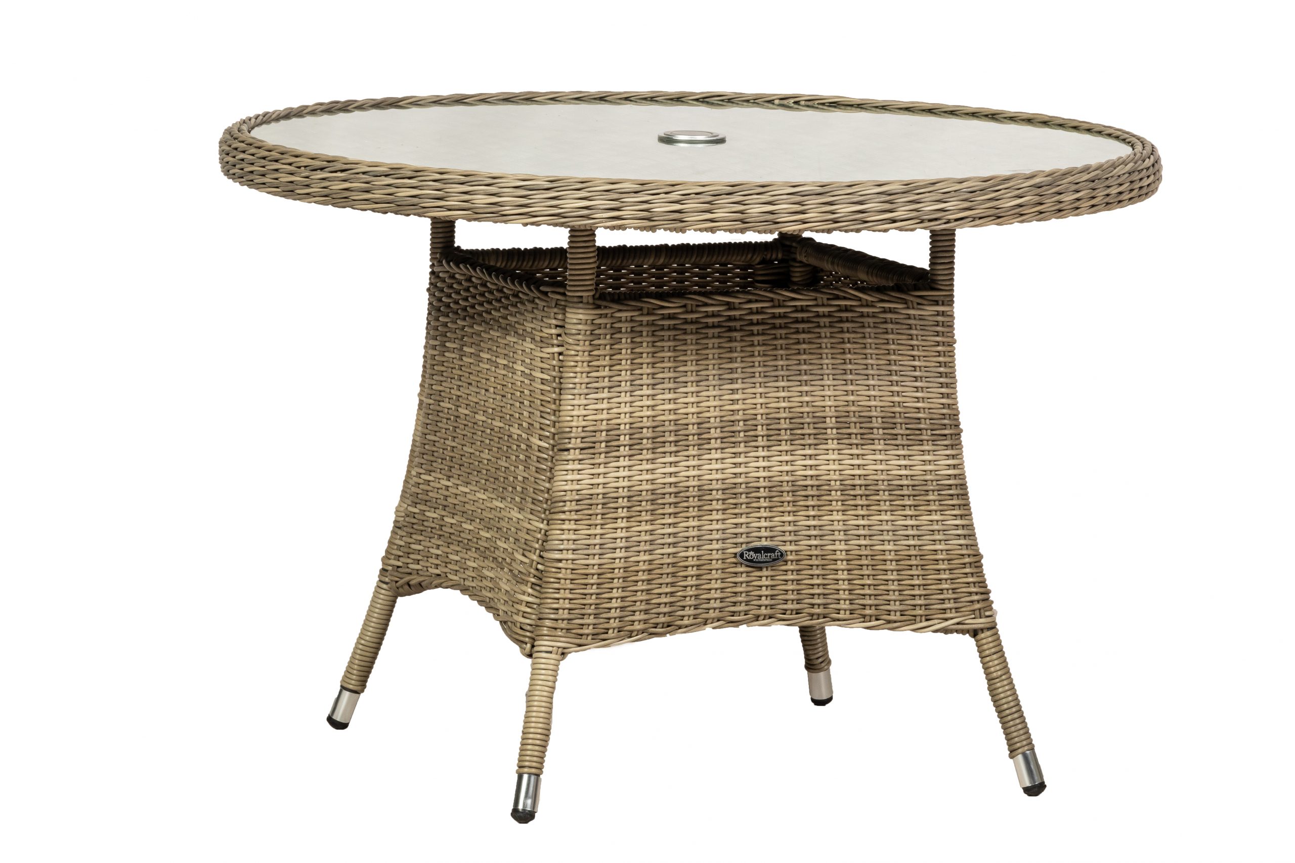 Royalcraft Rattan Wentworth 4 Seater Dining Set | WEN110CAR-WS - Image 8