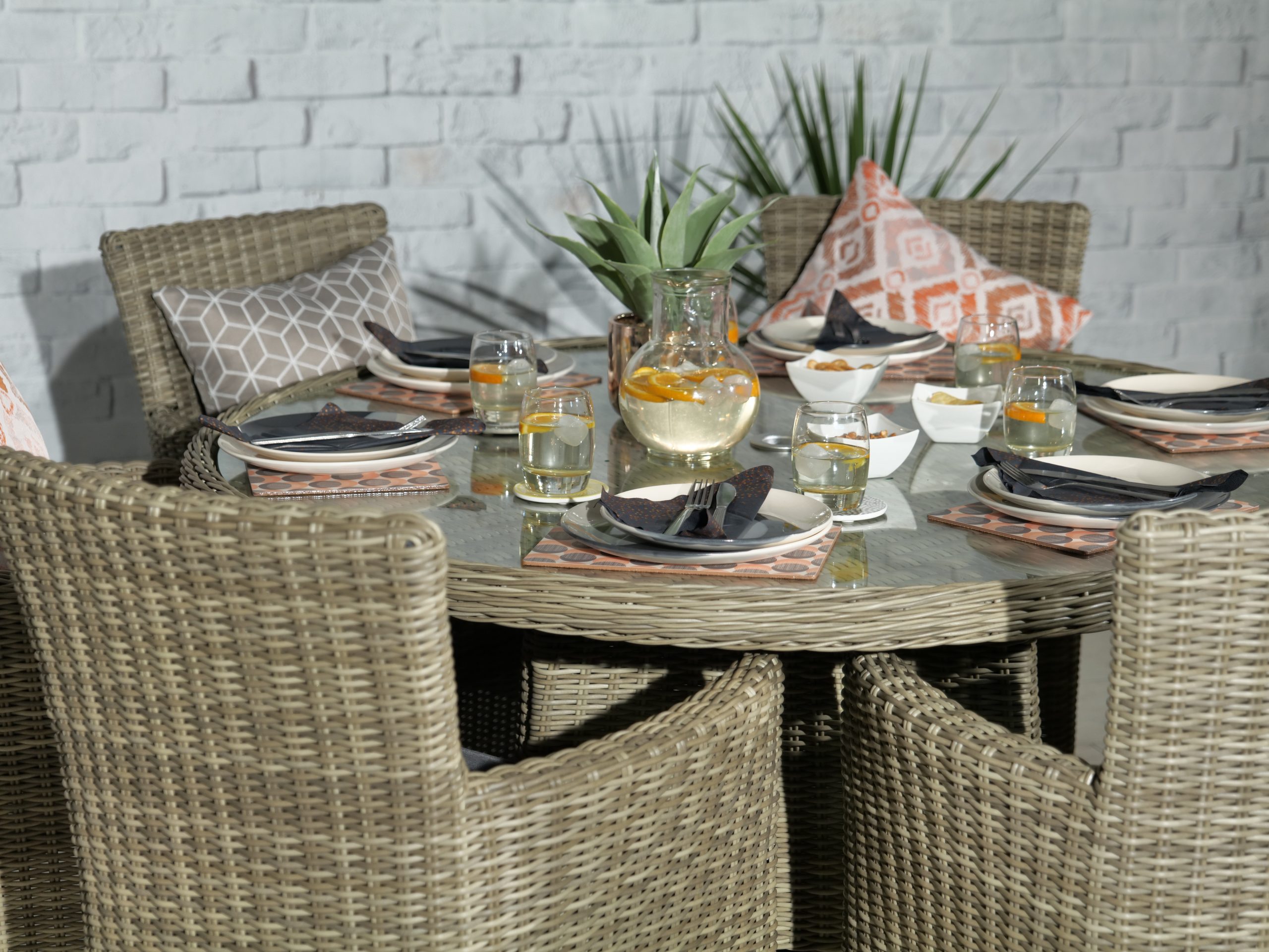 Royalcraft Rattan Wentworth 6 Seater Dining Set | WEN140CAR-WS - Image 15