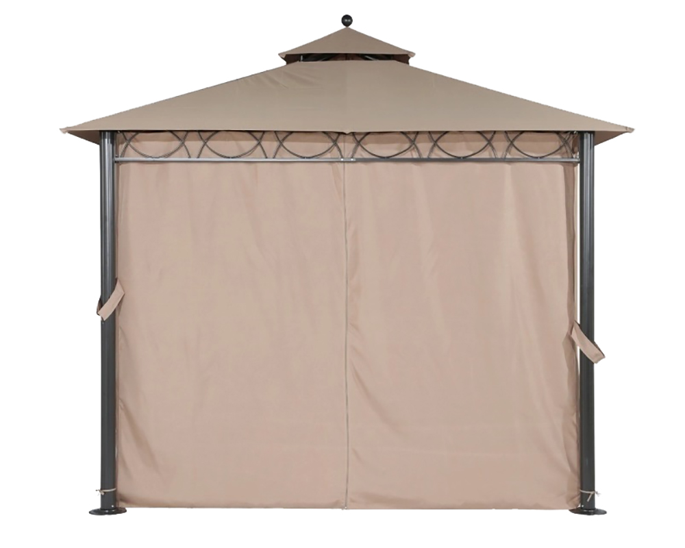 Dubai Gazebo 3x3m Mocha Brown | DUBGAZ3X3 | AMIR - Image 3