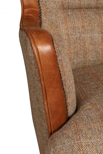 Ellis High Back Chair | Hunting Lodge | Vintage - Image 5