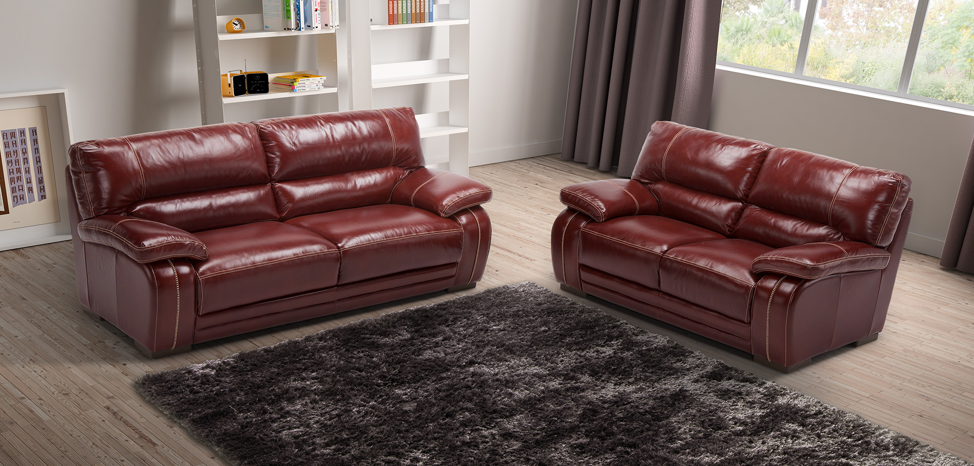 Antares Leather Sofa Collection | Newtrend Concepts Italia