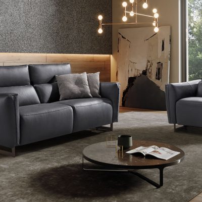 Baccarat Leather Sofa Collection | Newtrend Concepts Italia