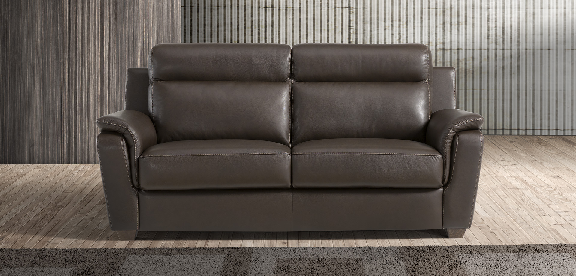 Edna Leather Sofa Collection | Newtrend Concepts Italia