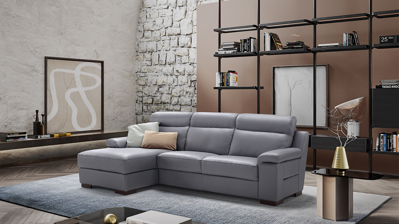 Eldorado Leather Sofa Collection | Newtrend Concepts Italia