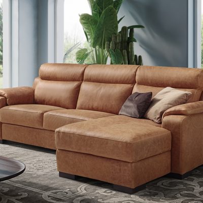 Ethos Leather Sofa Collection | Newtrend Concepts Italia