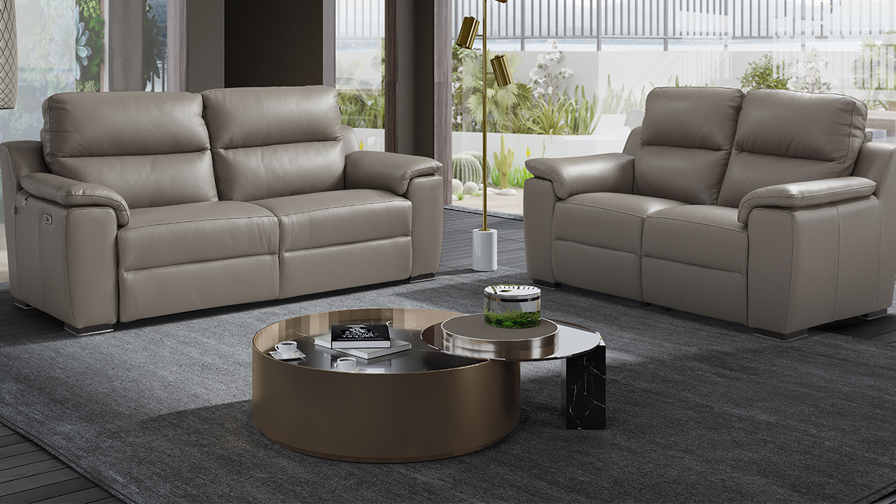 Garbo Leather Sofa Collection | Newtrend Concepts Italia