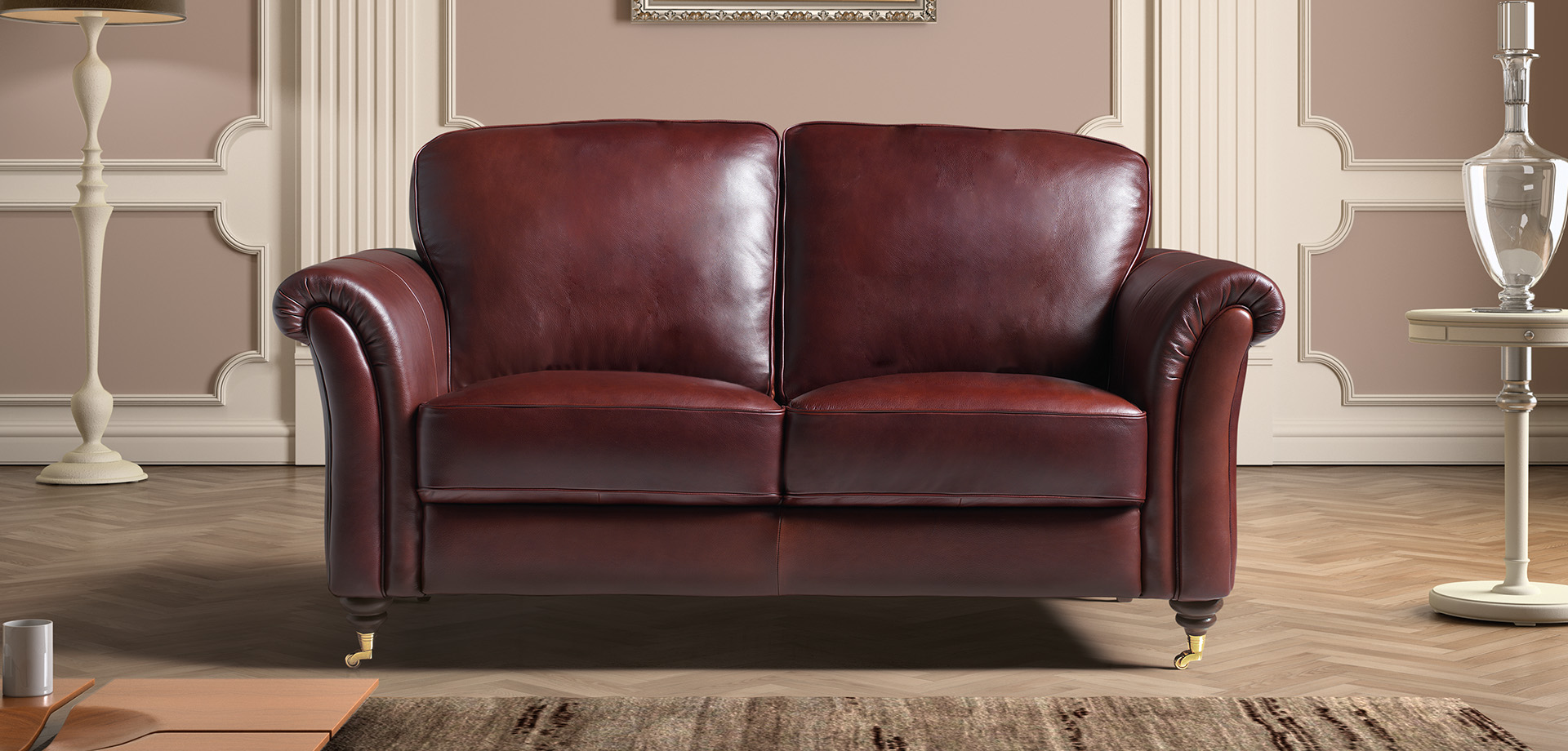 Knightsbridge Leather Sofa Collection | Newtrend Concepts Italia