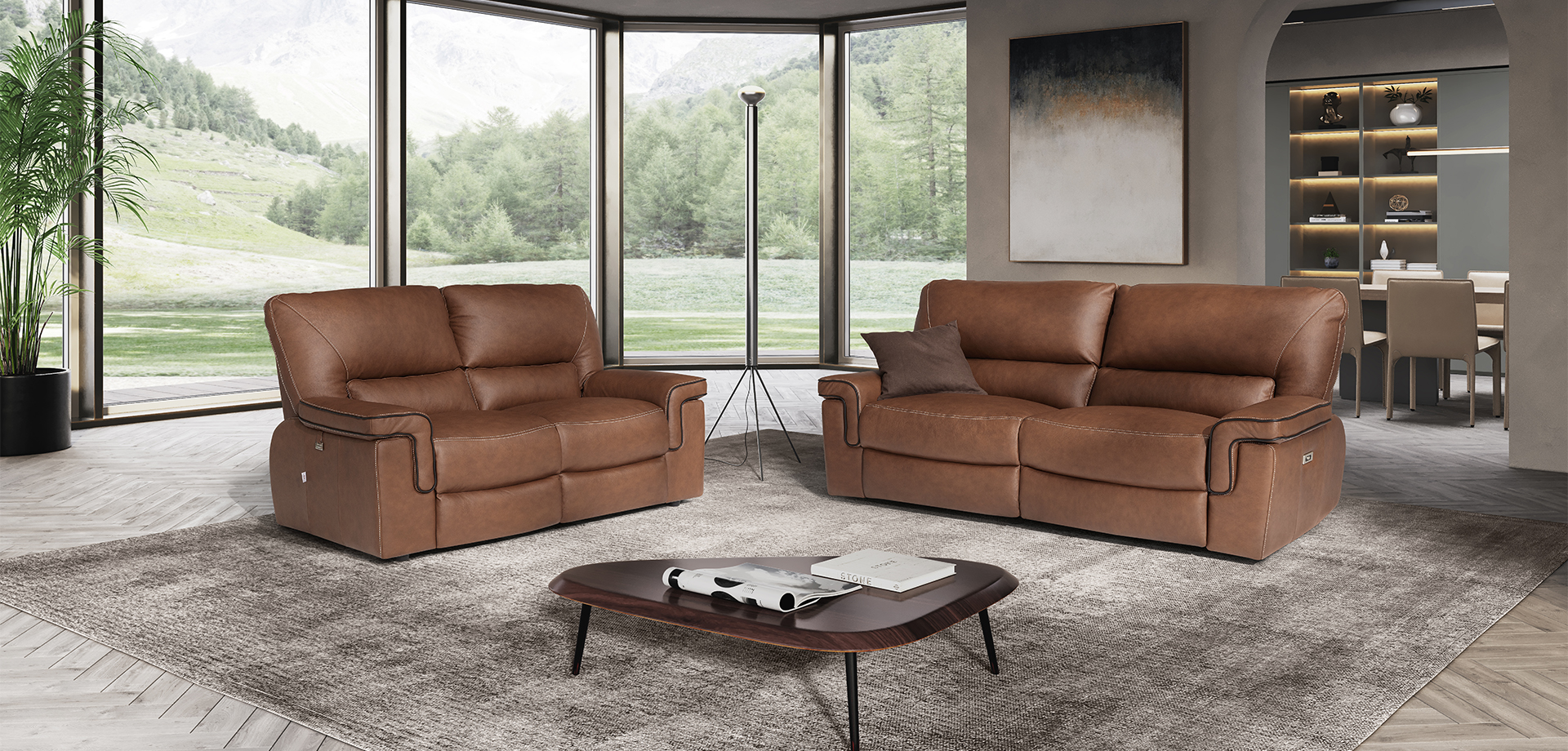 Legacy Leather Sofa Collection | Newtrend Concept Italia