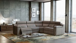 Modular Montalcino Leather Sofa Collection | Newtrend Concepts Italia