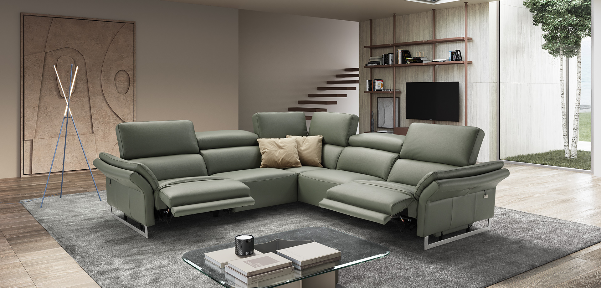 Mottetto Leather Sofa Collection | Newtrend Concepts Italia