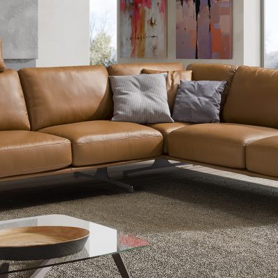 Nuvolari Leather Sofa Collection | Newtrend Concepts Italia