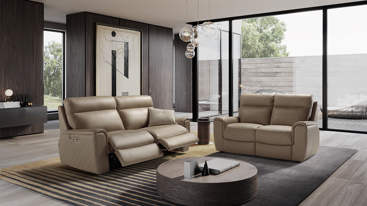 Omnibus Leather Sofa Collection | Newtrend Concepts Italia