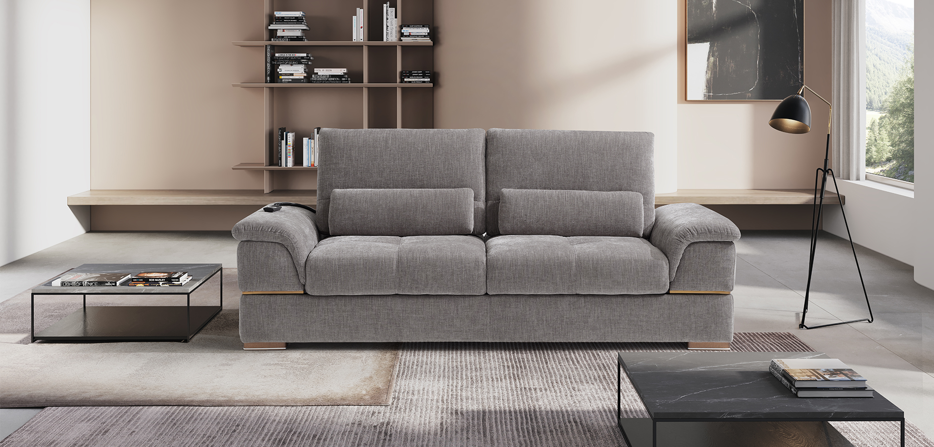 Privilege Leather Sofa Collection | Newtrend Concepts Italia
