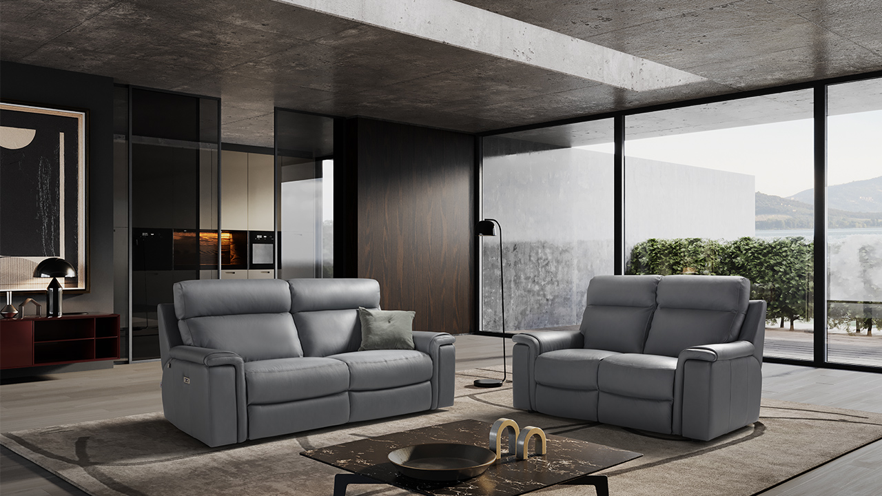 Refrain Leather Sofa Collection | Newtrend Concepts Italia - Image 3