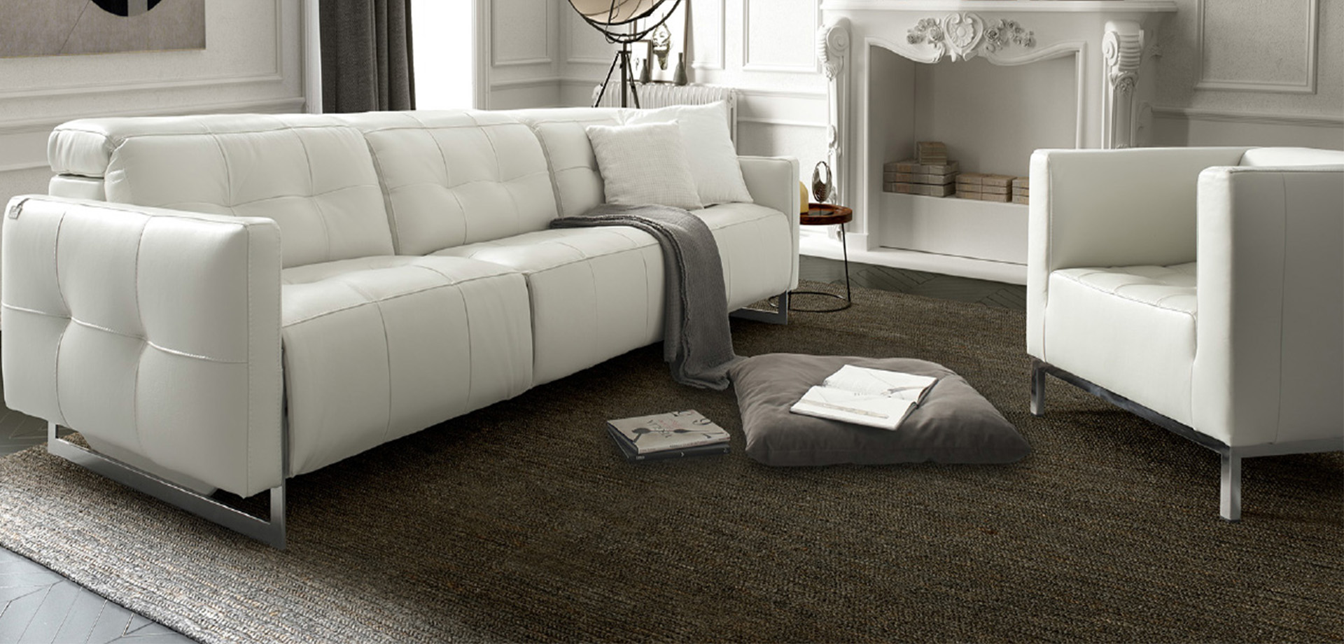 Duca Leather Sofa Collection | Newtrend Concepts Italia