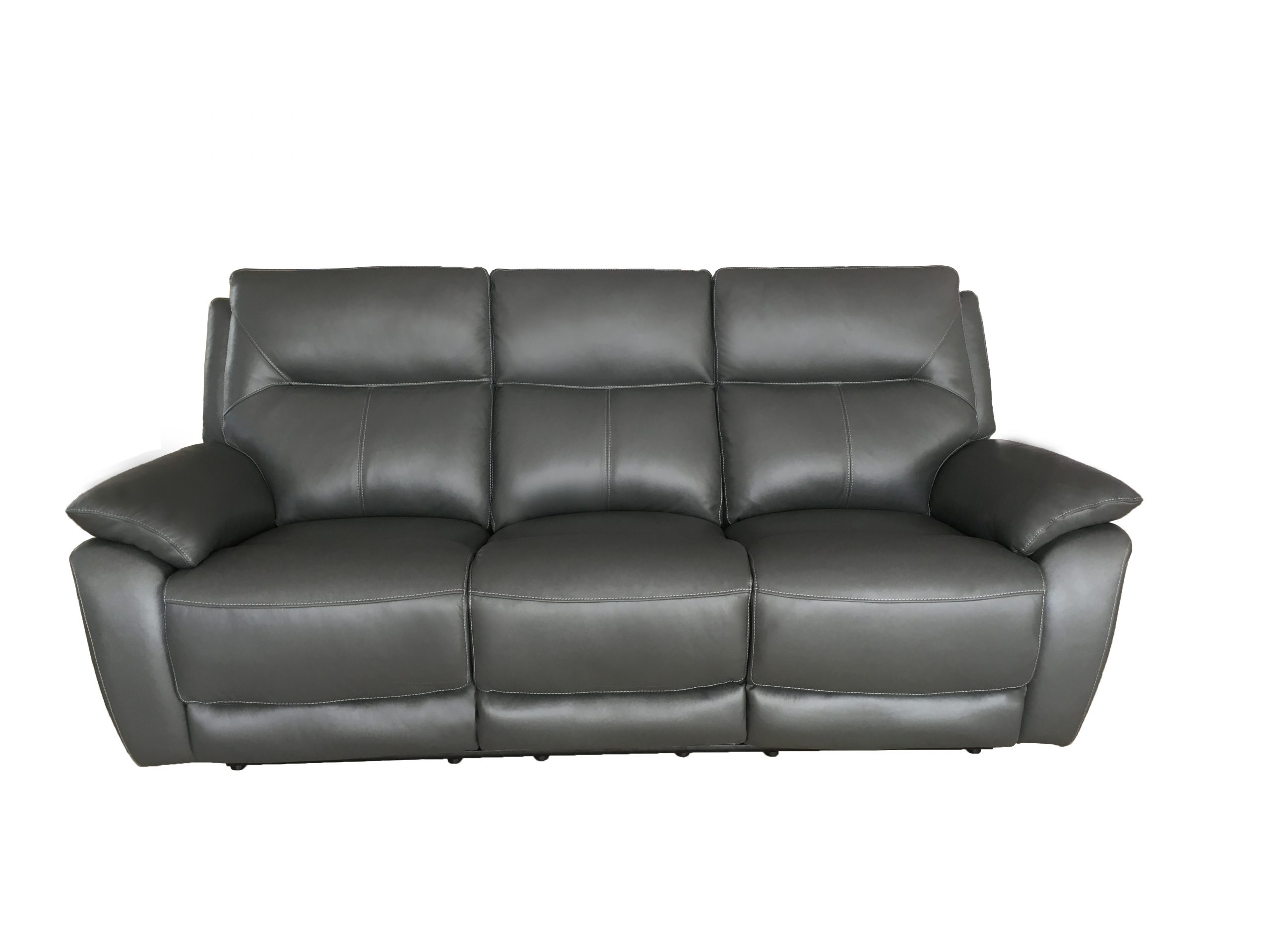 Rimini Leather Sofa Collection | Red Rose - Image 3