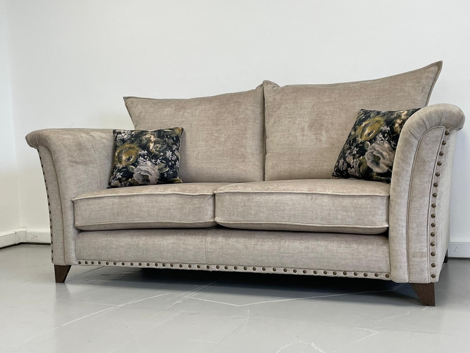Modular Bespoke Carrington Fabric Sofa Collection | Red Rose - Image 3
