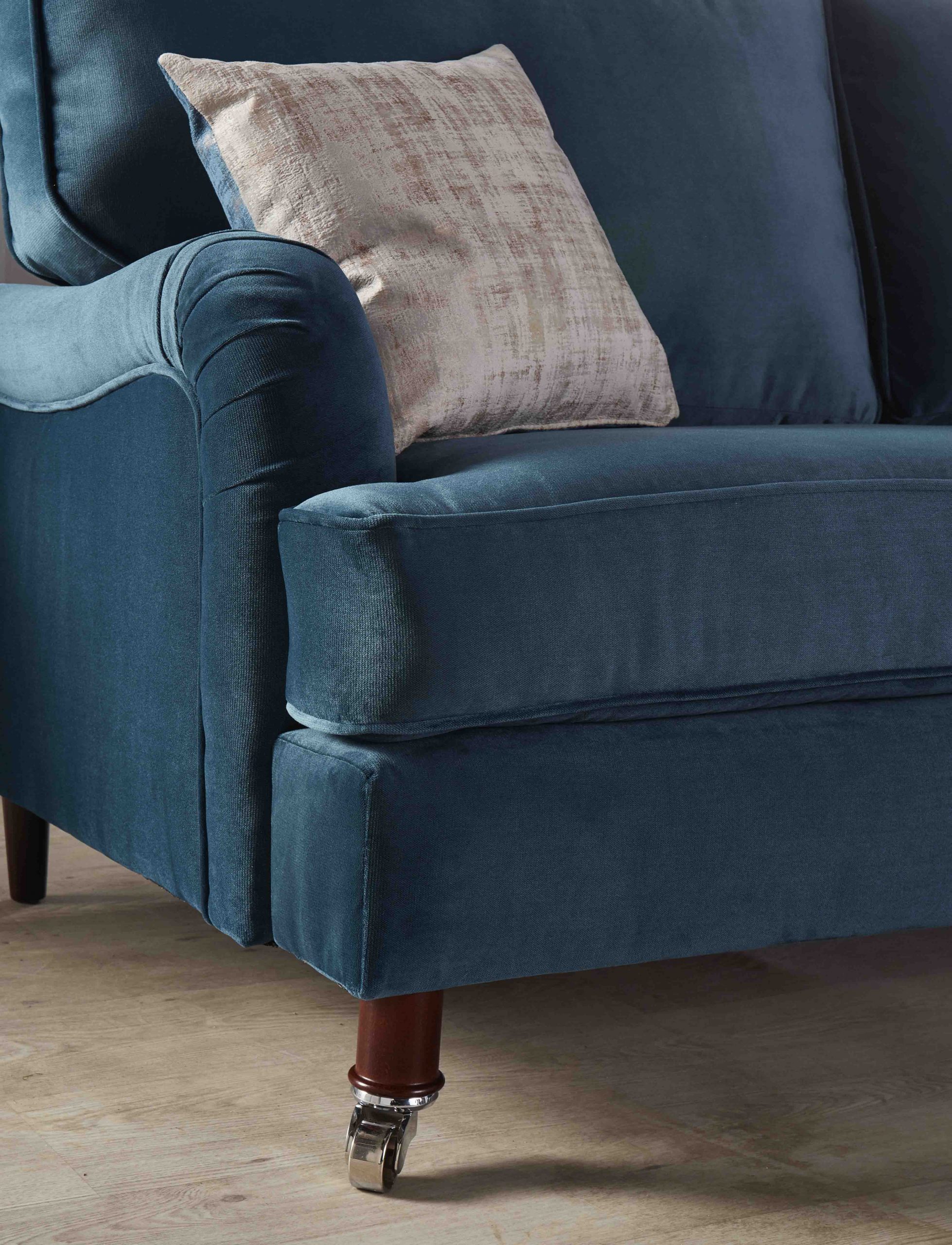 Modular Bespoke Canterbury fabric Sofa Collection | Red Rose - Image 8