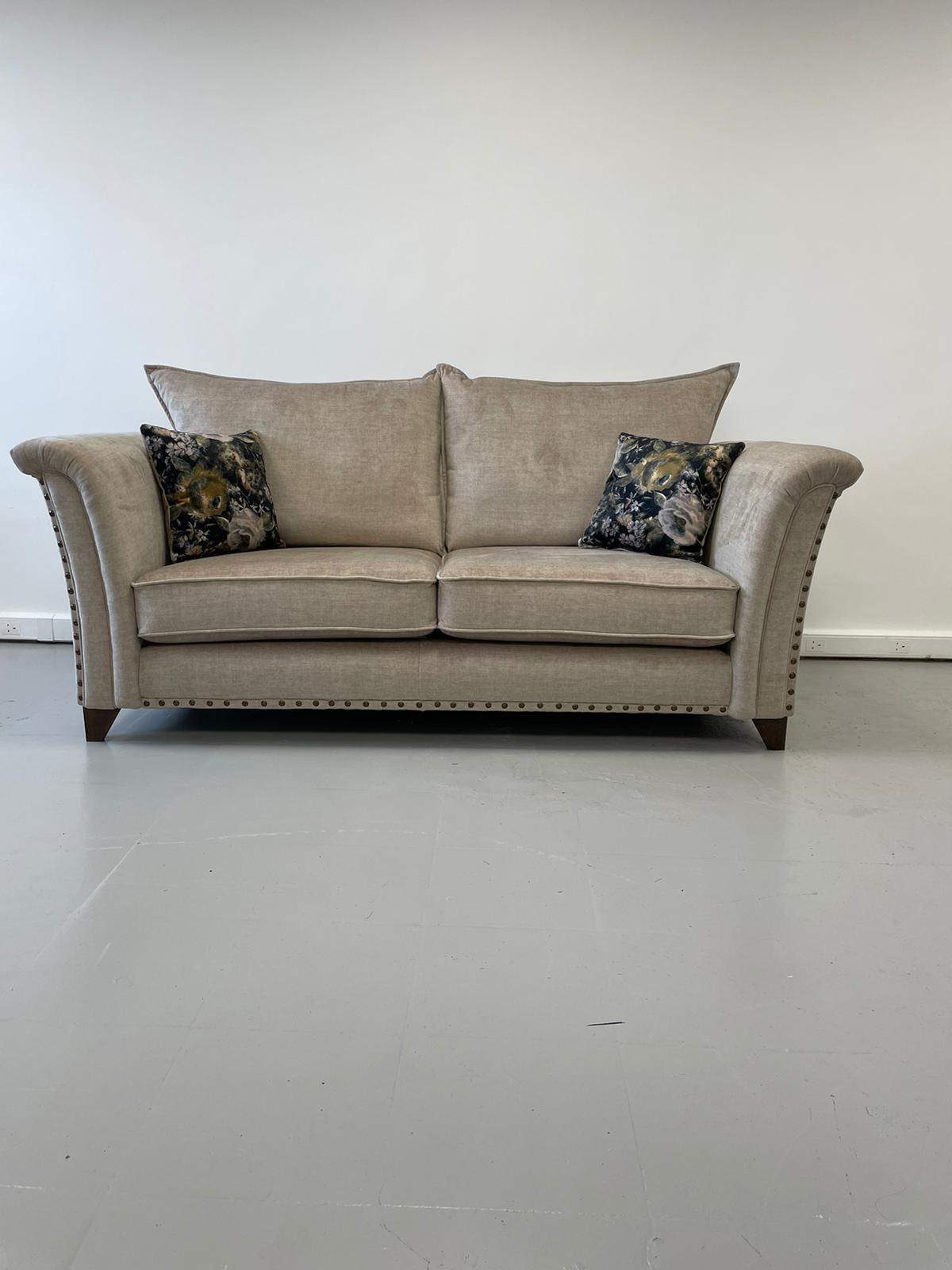 Modular Bespoke Carrington Fabric Sofa Collection | Red Rose - Image 10