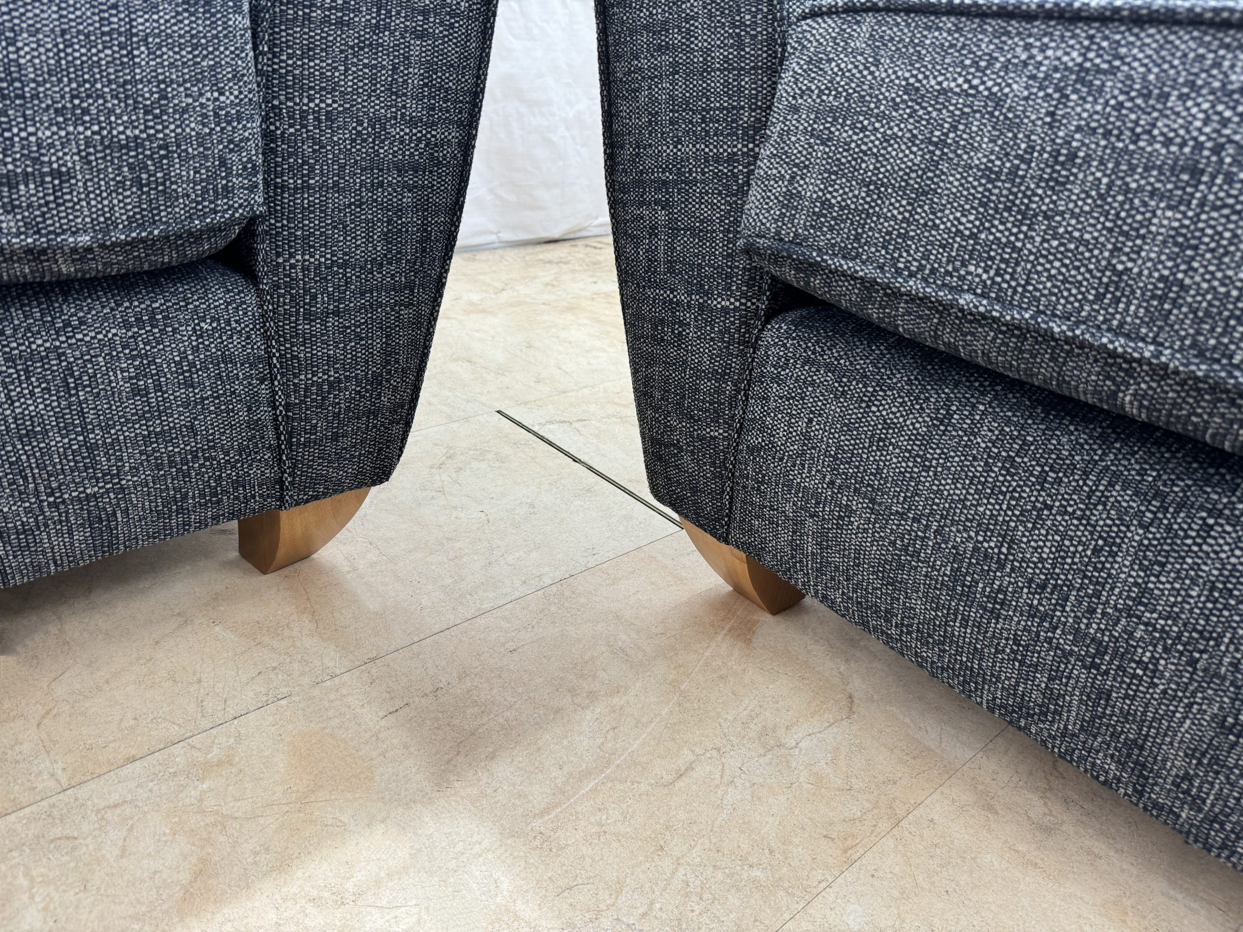 Ashley Ex-Display 3 + 2 Seater Fabric Sofa Set in Grey | EXASH - Image 5