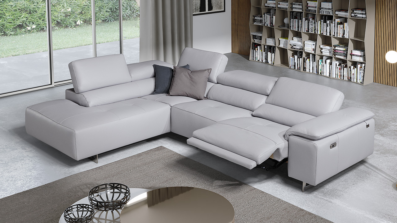 Modular Blossom Leather Sofa Collection | Newtrend Concepts Italia