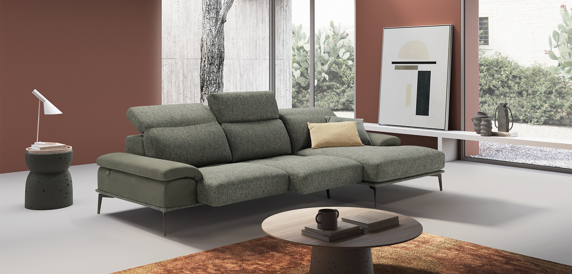 Eagle Leather Sofa Collection | Newtrend Concepts Italia
