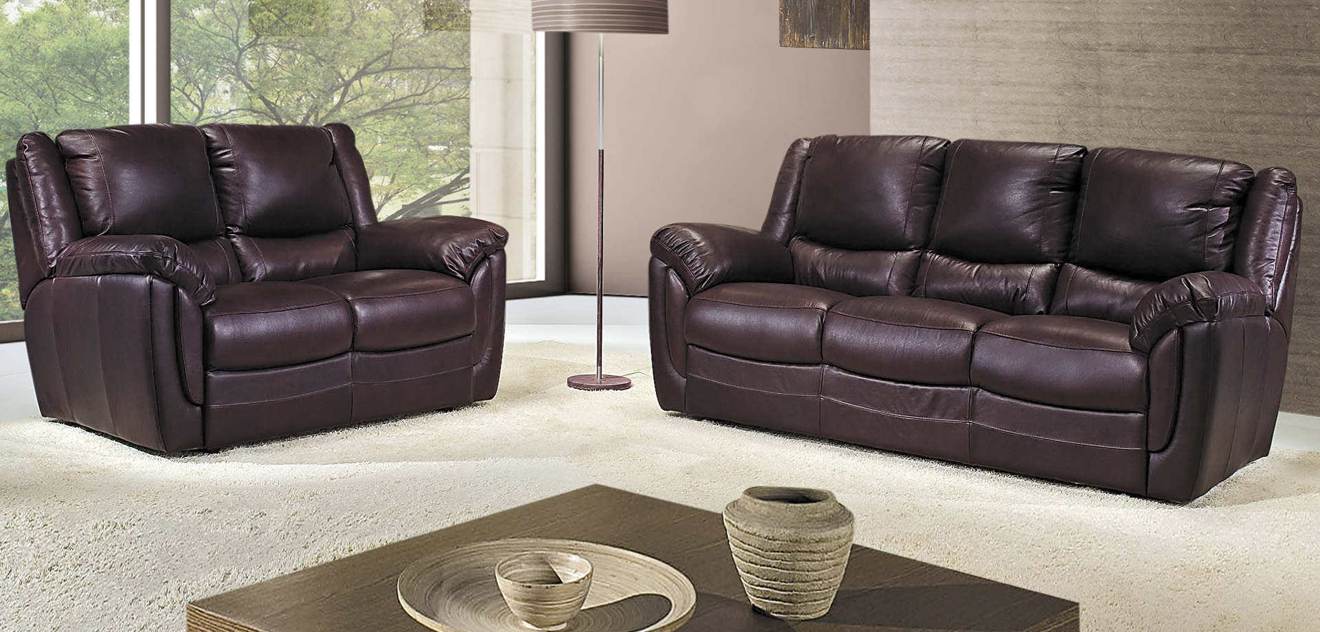 Fedra Leather Sofa Collection | Newtrend Concepts Italia
