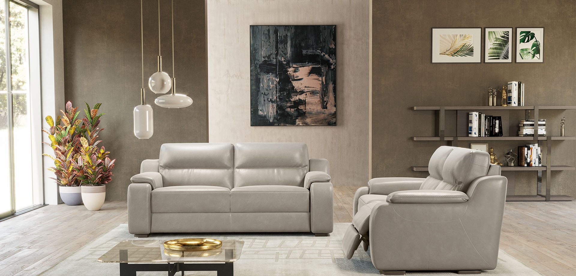 Gateway Leather Sofa Collection | Newtrend Concepts Italia