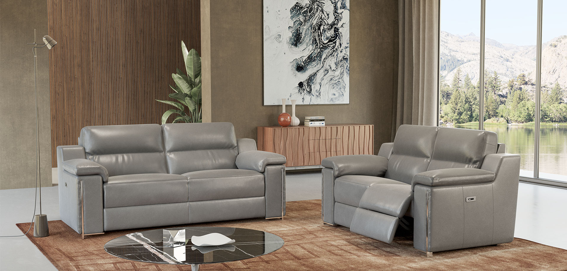 Haribo Leather Sofa Collection | Newtrend Concepts Italia