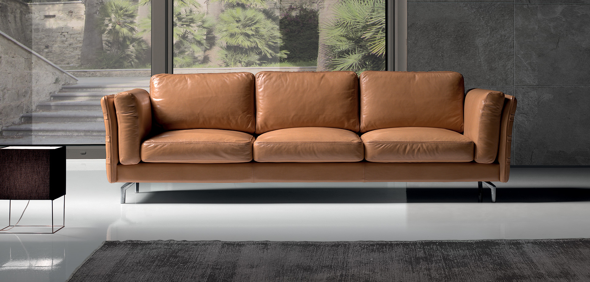 Jenny Leather Sofa Collection | Newtrend Concepts Italia