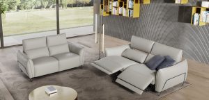 Nashira Leather Sofa Collection | Newtrend Concepts Italia